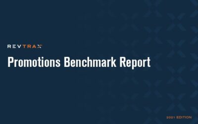 2021 RevTrax Promotions Benchmark Report